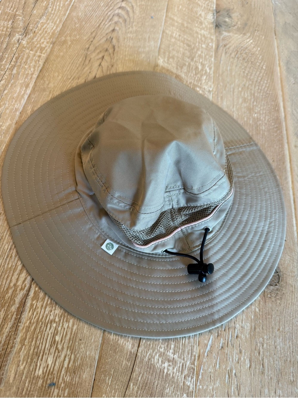 Panama Jack Tan Wide Brim Sun Hat